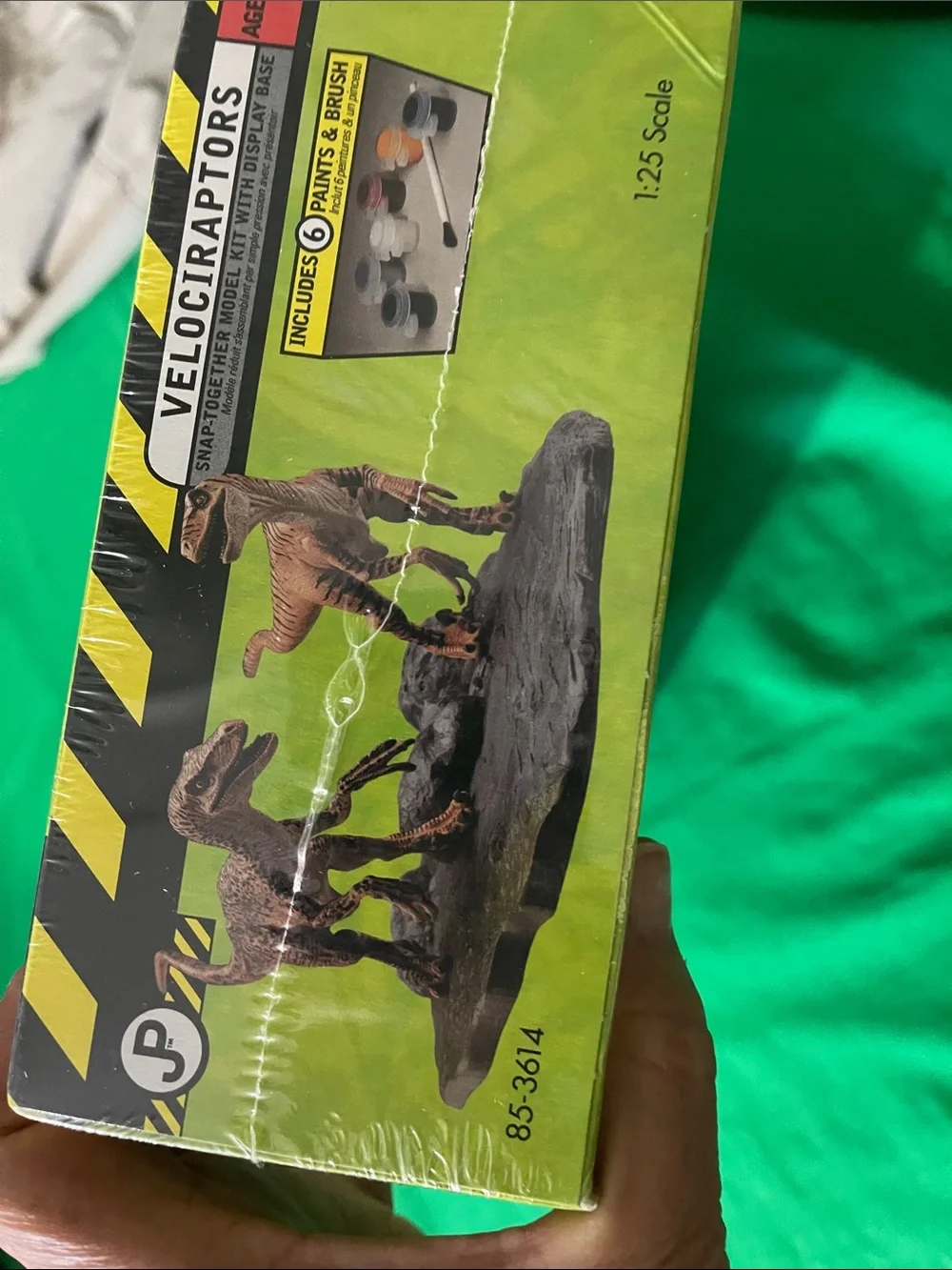 Revell Monogram SnapTite Velociraptors Model Kit - Brown